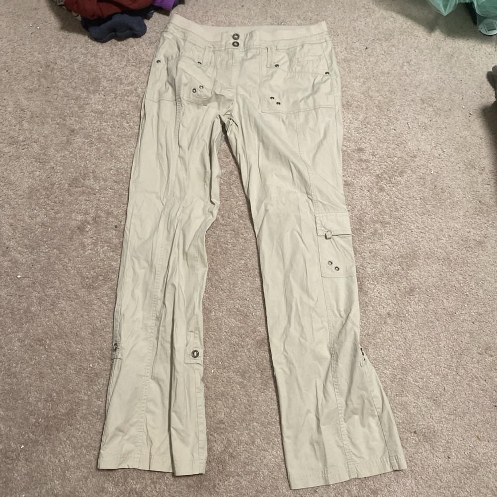 Chico's Beige Cargo Pants